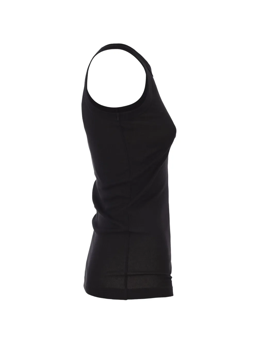 Sportmax Ribgebreide top Zwart