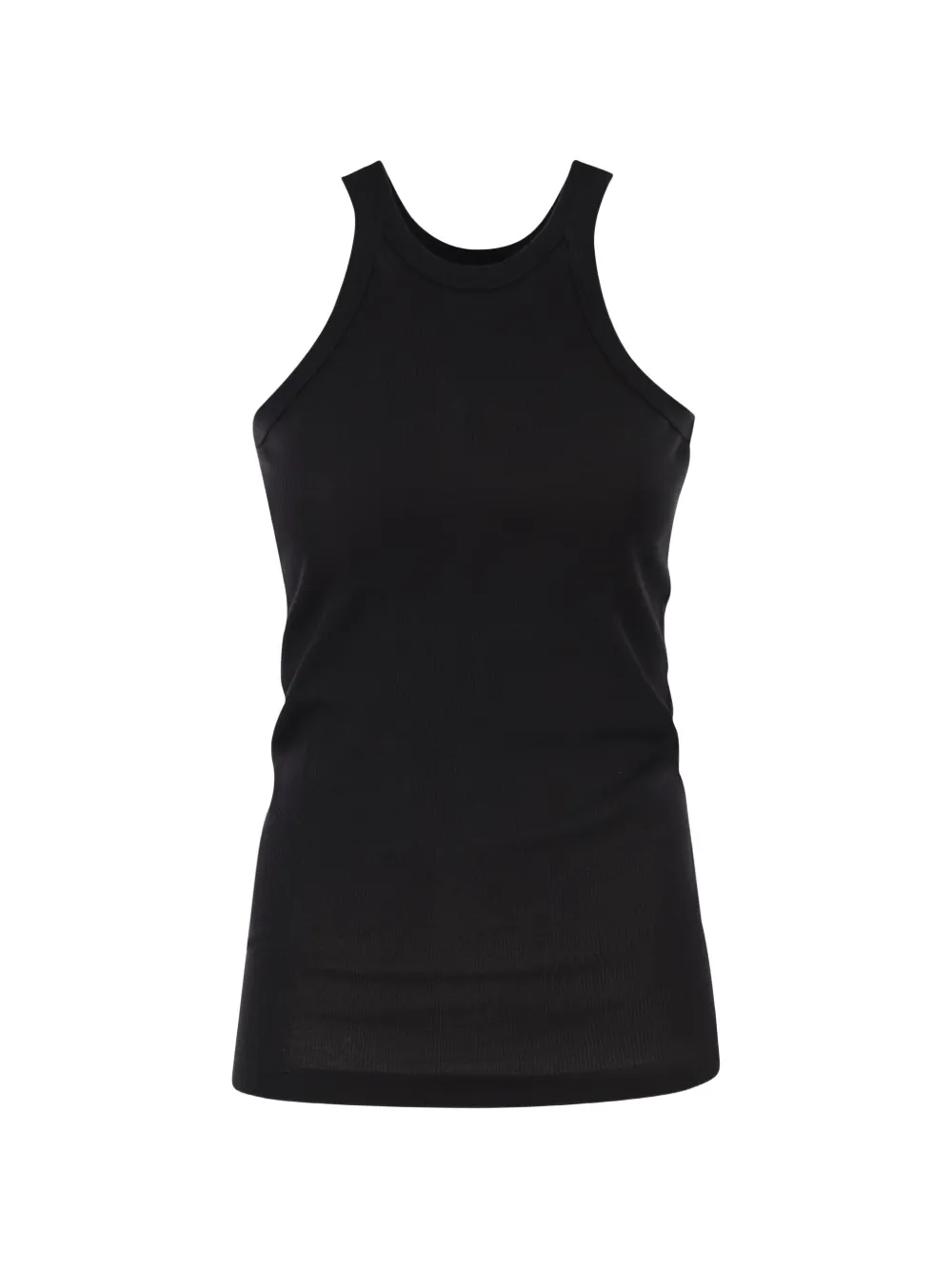 Sportmax Ribgebreide top Zwart