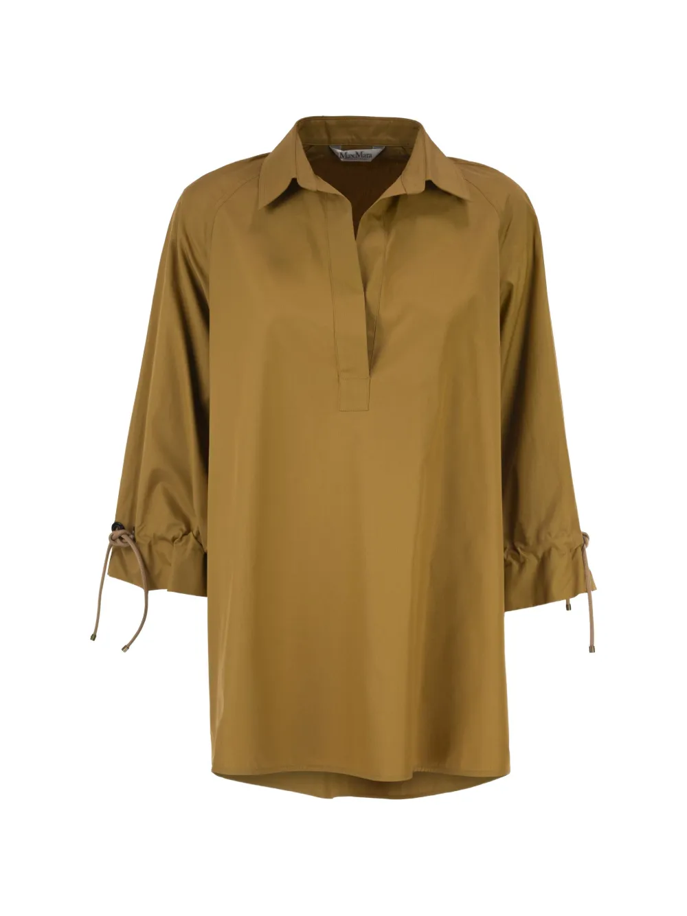 Max Mara cotton blouse - Marrone