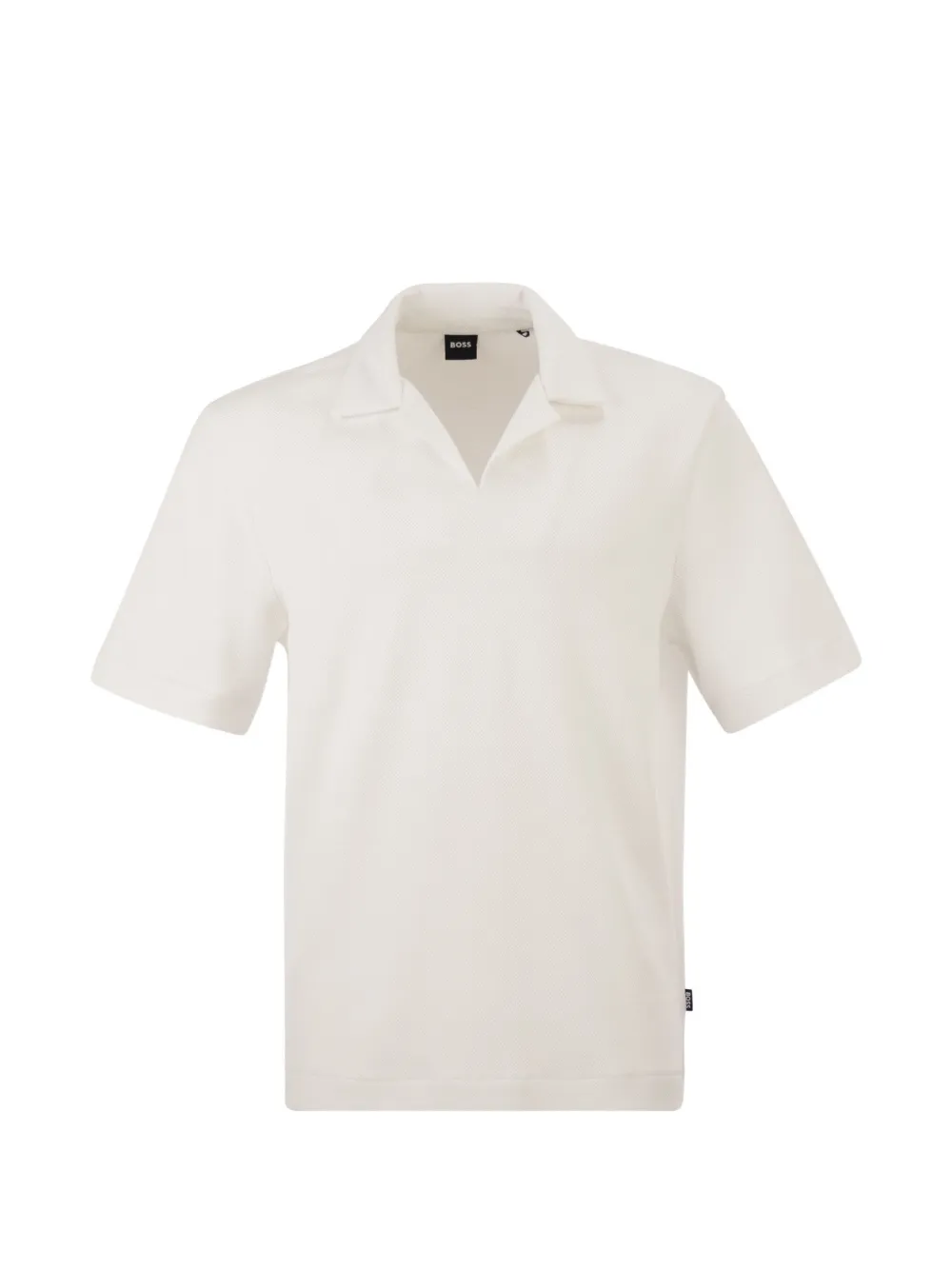 BOSS cotton polo shirt - Bianco