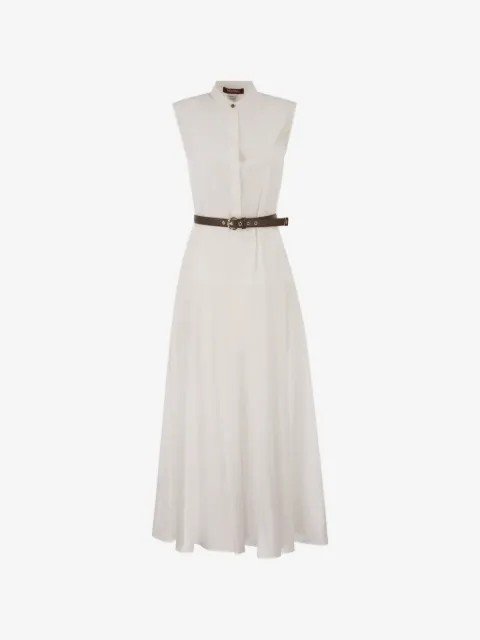 Max Mara belted maxi dress