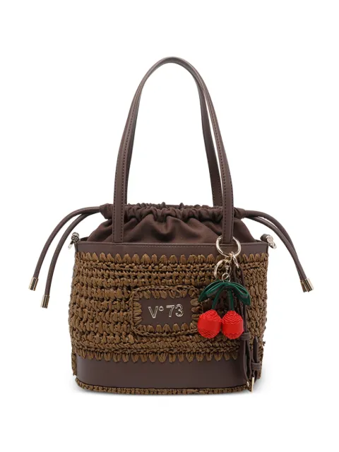 V°73 Alisya charm bucket bag