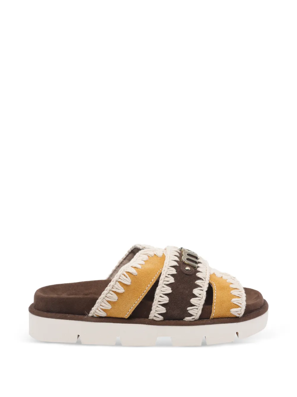 Mou suede sandals - Marrone