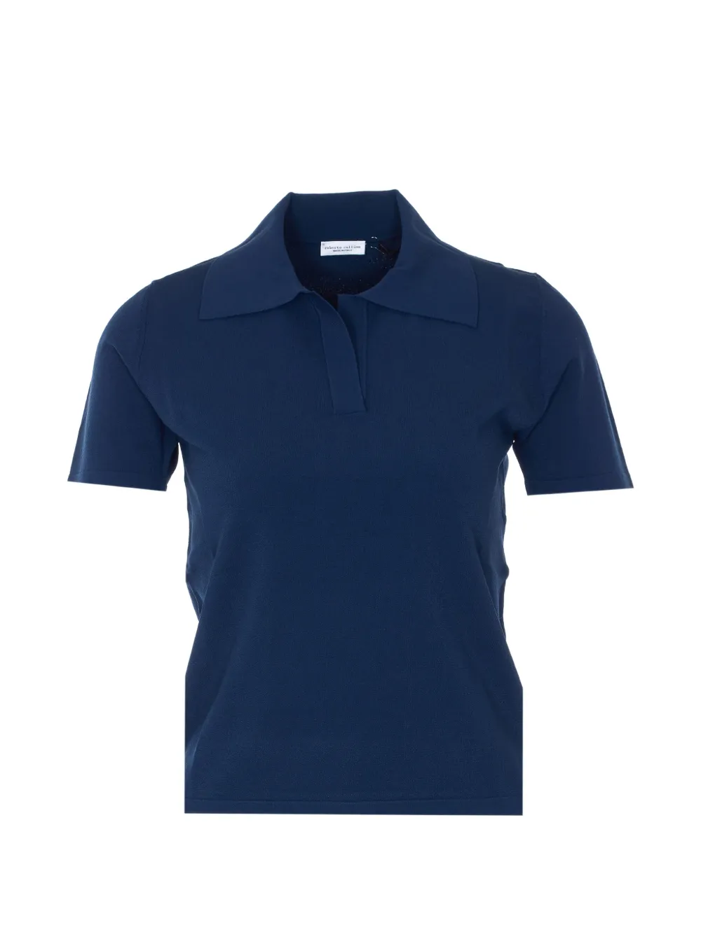 Roberto Collina polo-collar T-shirt - Blau