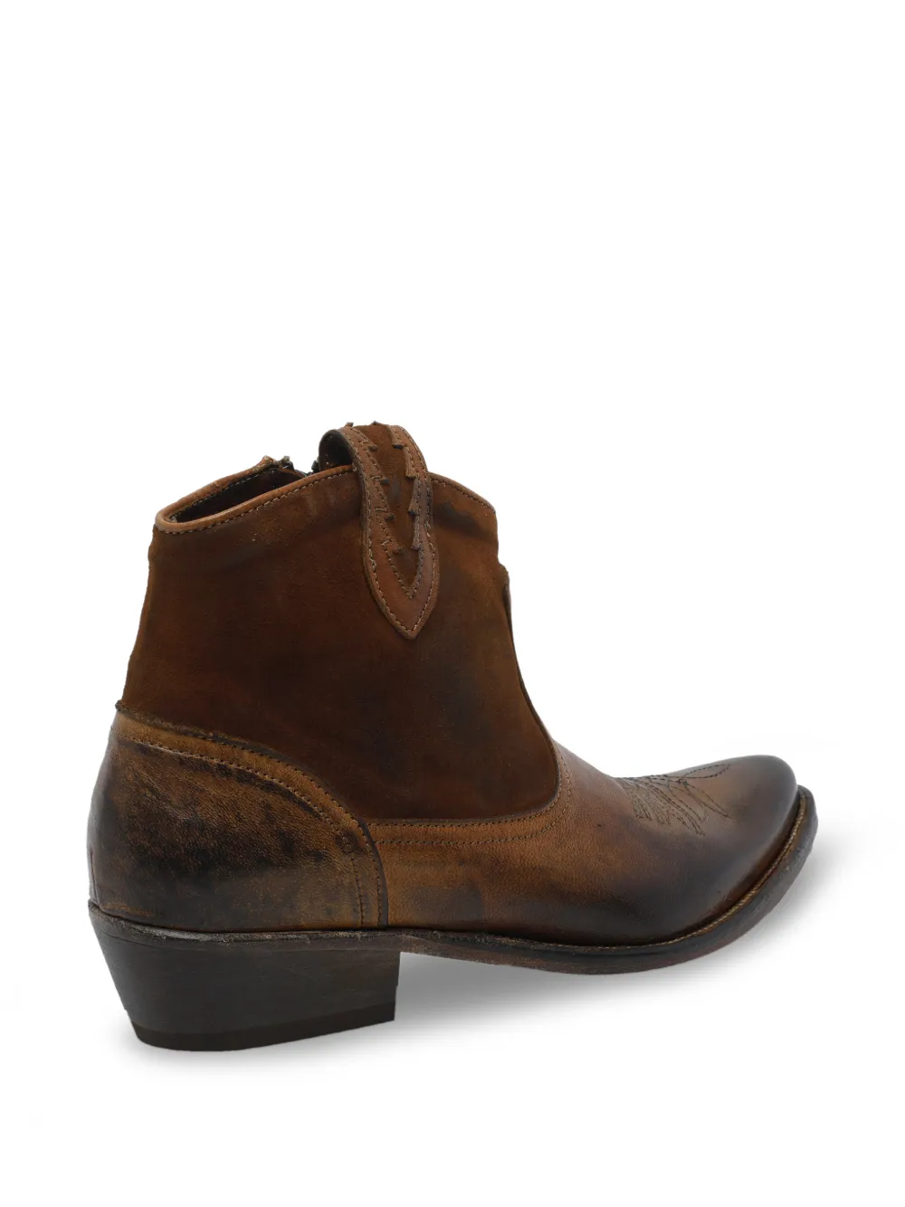 Pawelk's Texano Leather Boots In Multi