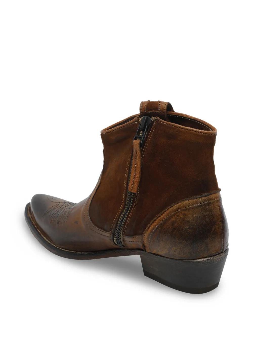 Pawelk's Texano Leather Boots In Multi