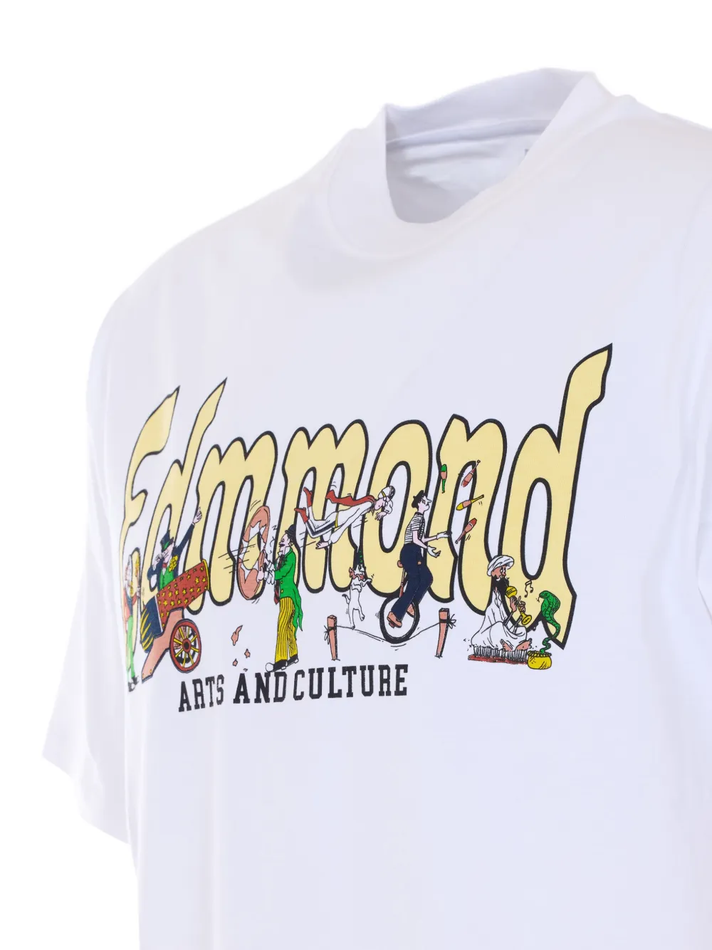 Edmmond Studios Domino T-shirt Wit