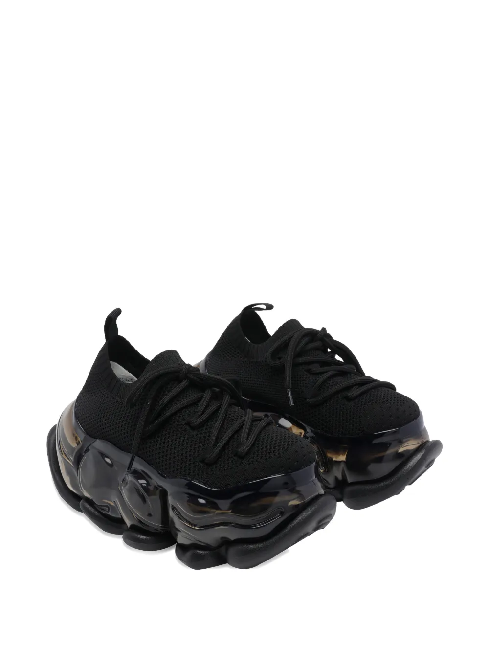 GROUNDS Skyscraper sneakers Zwart