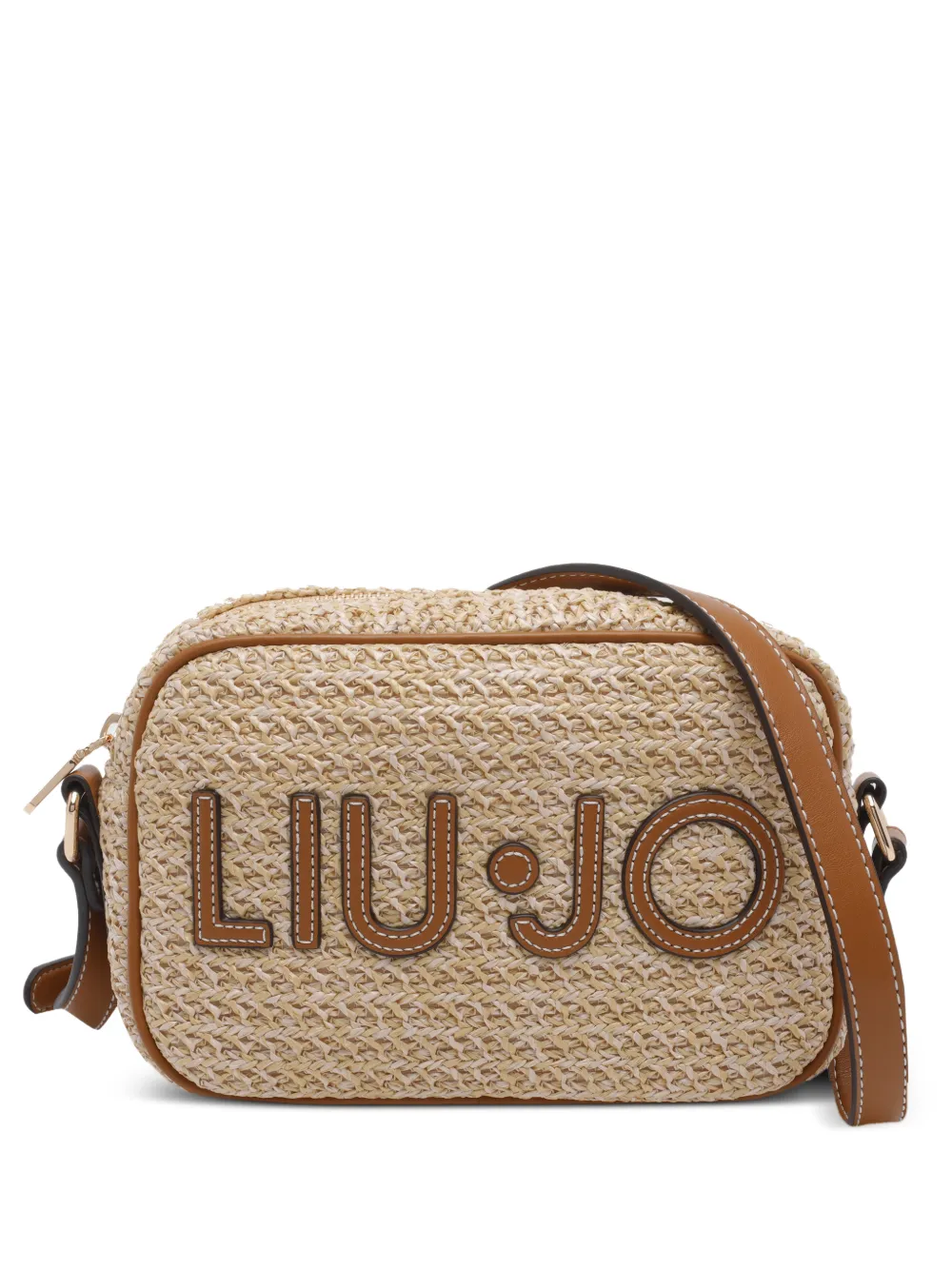 LIU JO logo shoulder bag - Toni neutri