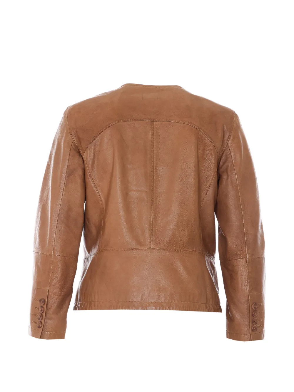  Bully Giacca In Pelle - Marrone 