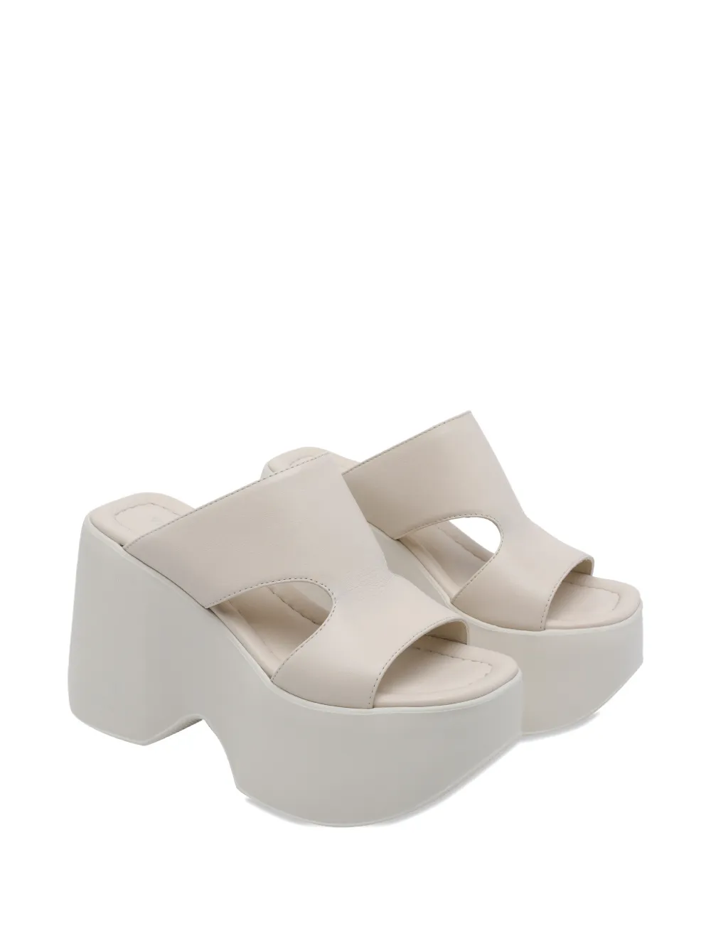 Vic Matie Plateau platform sandals Beige