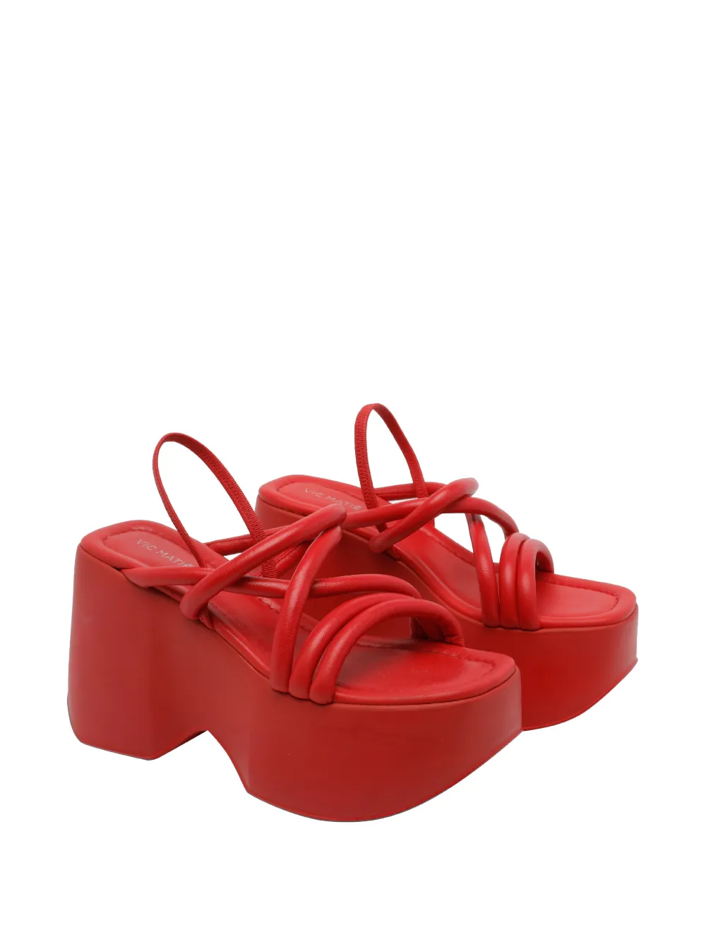Vic Matie Yoko platform sandals Rood