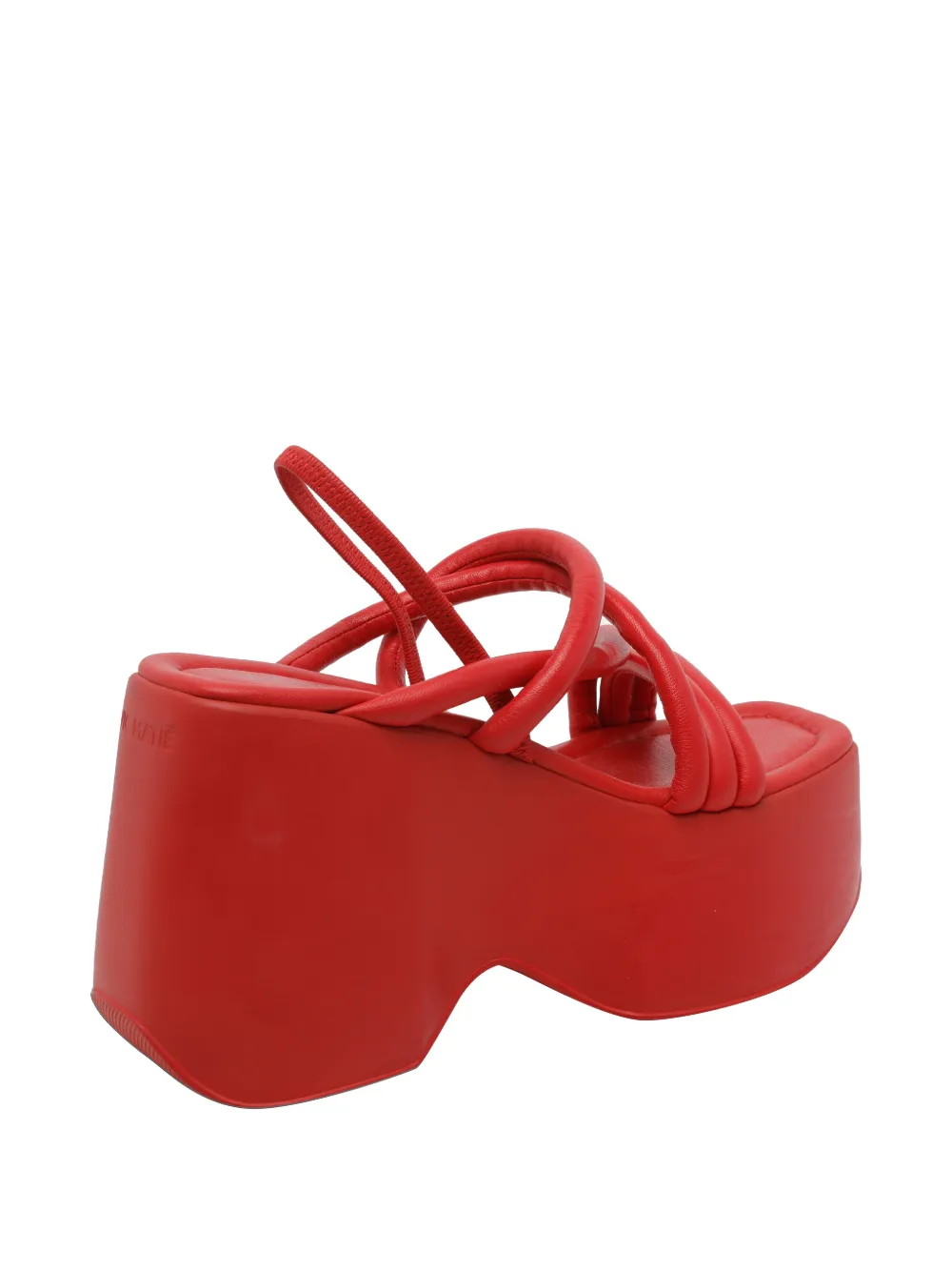 Vic Matie Yoko platform sandals Rood