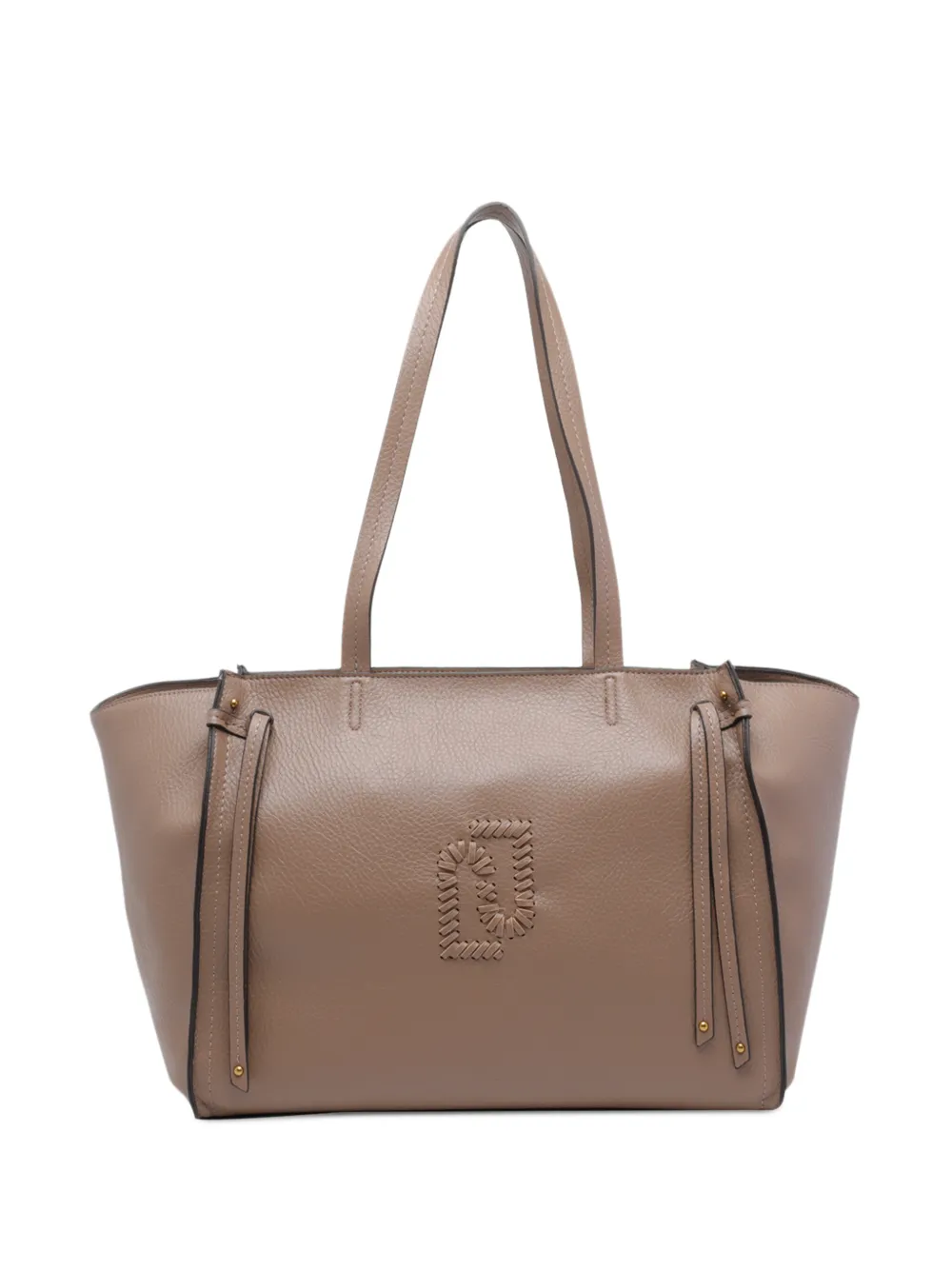 LIU JO logo tote bag - Toni neutri