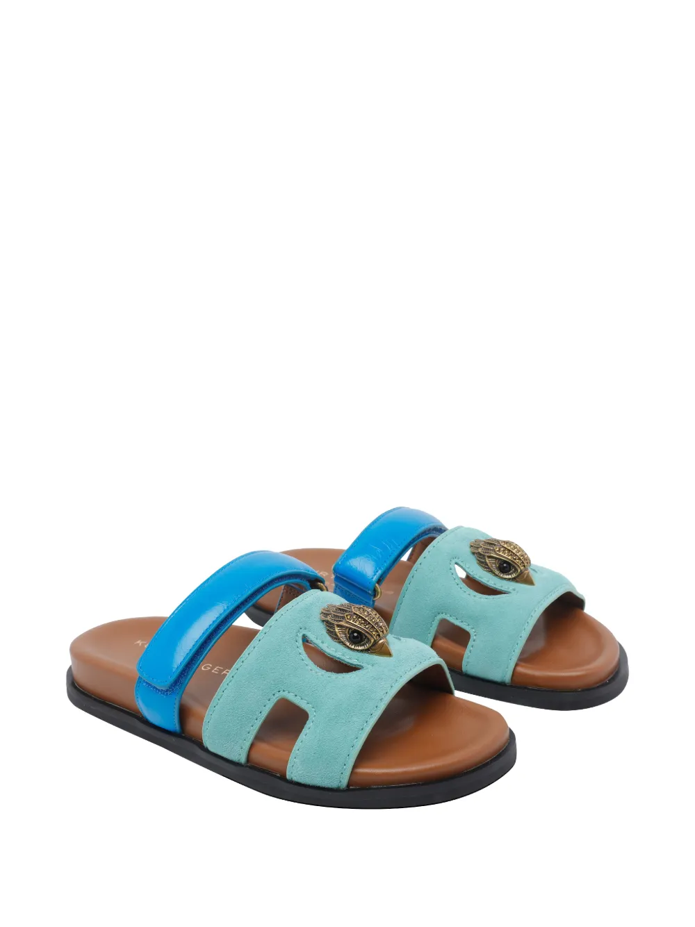 Kurt Geiger London Eagle sandalen met uitgesneden details Groen