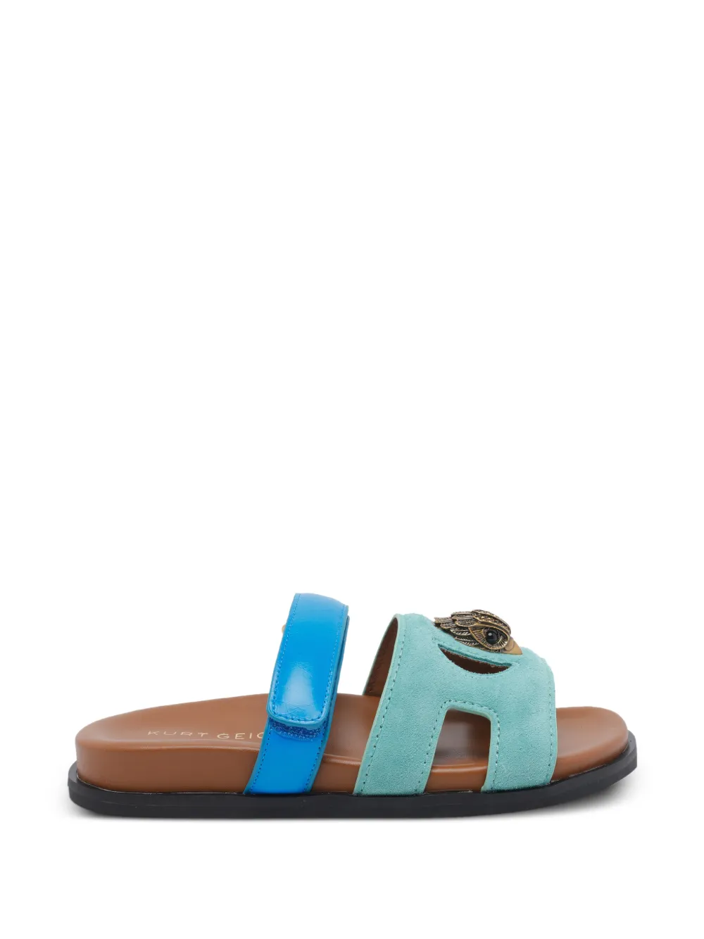 Kurt Geiger London Eagle sandalen met uitgesneden details Groen