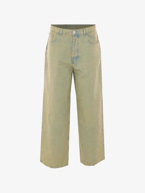 AMISH Jeans Bargers a gamba ampia