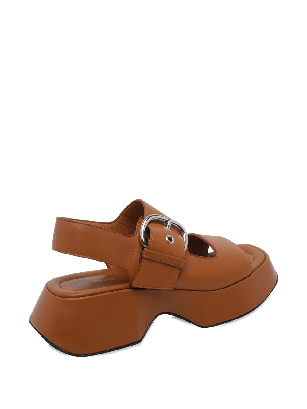 Vic Matie Thelma Sensory leren sandalen Bruin