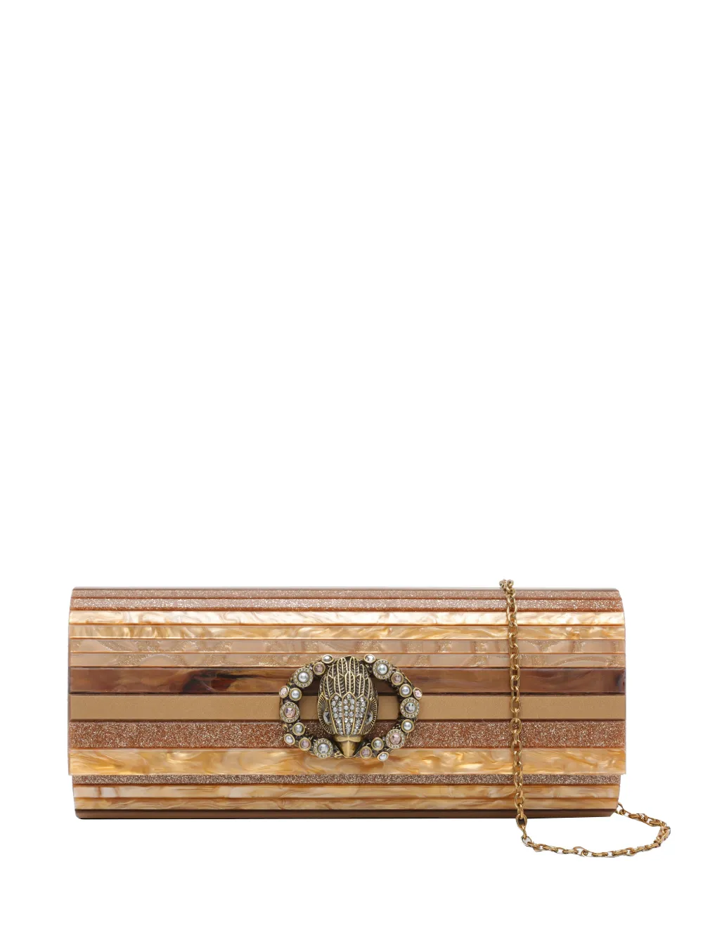 Kurt Geiger London Party Eagle clutch bag - Toni neutri