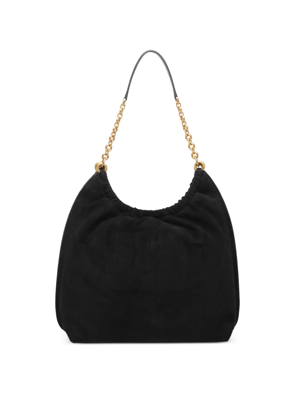 Michael Kors Medium Indie schoudertas met logo-bedel Zwart