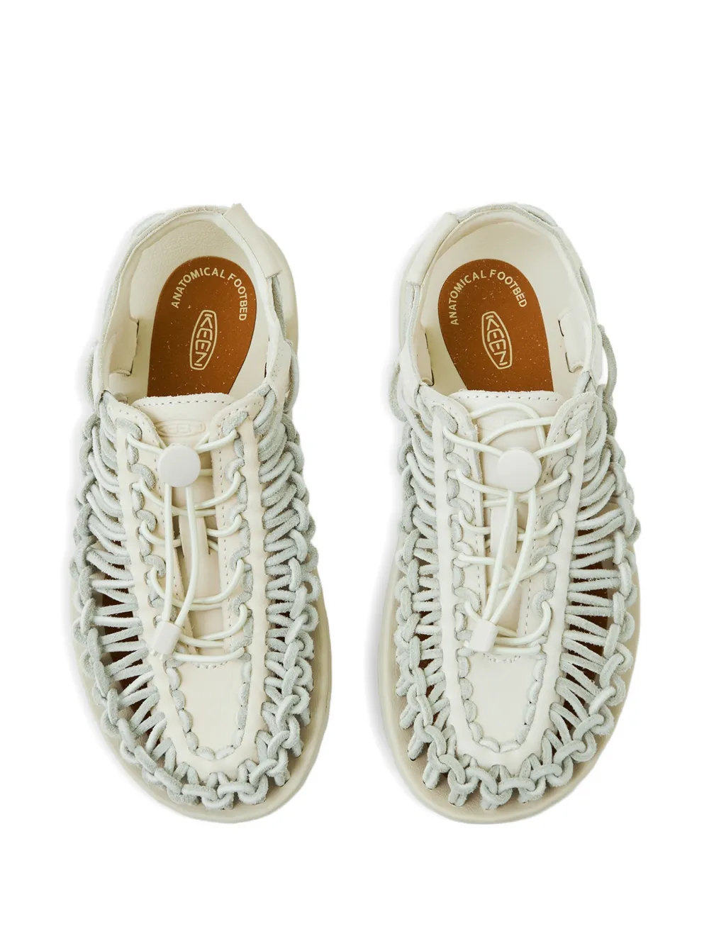 KEEN FOOTWEAR Uneek round-toe sneakers Beige