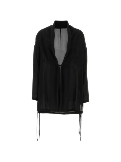 Yohji Yamamoto silk jacket