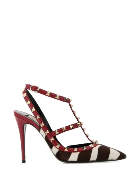 Valentino Garavani printed heeled pumps