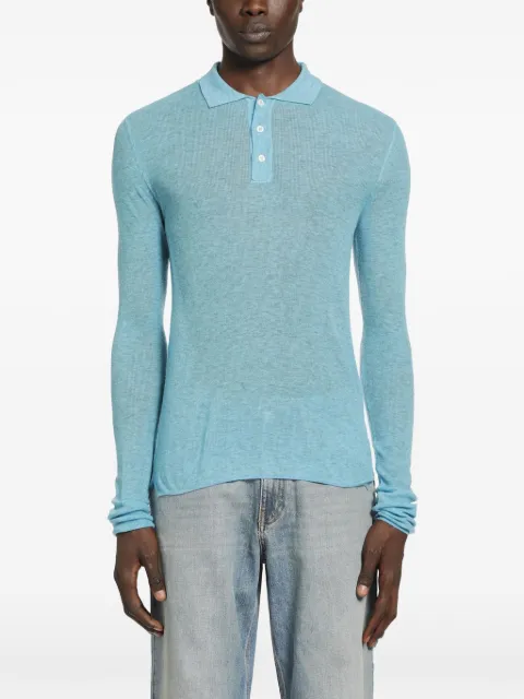 ERL buttoned polo shirt