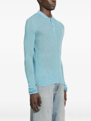 ERL ストライプスリーブ ポロシャツ XS ERL Polo Shirts for Men - Shop Now on FARFETCH