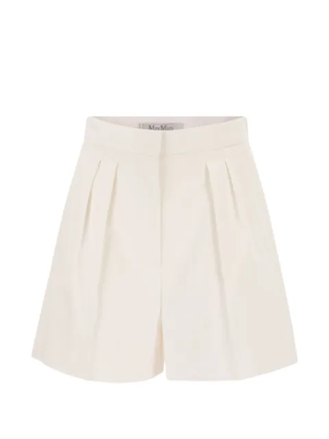 Max Mara high-waisted pleated shorts