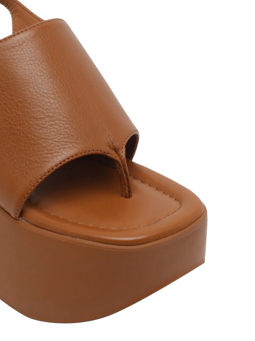 Vic Matie Sensory leren sandalen Bruin