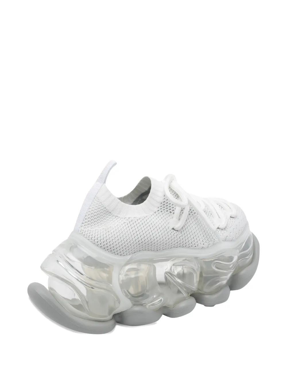 Grounds Skyscraper Sneakers In White