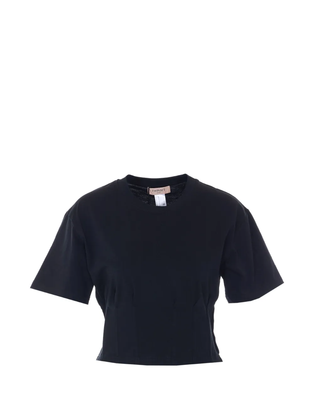 TWINSET cropped T-shirt - Blu