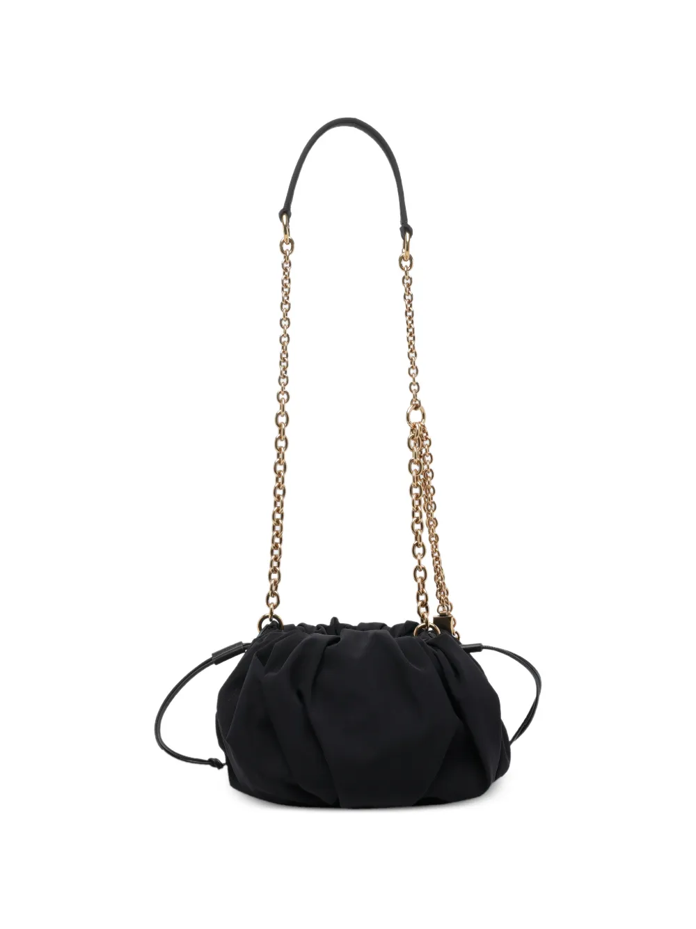 Chloé Plissé clutch Zwart