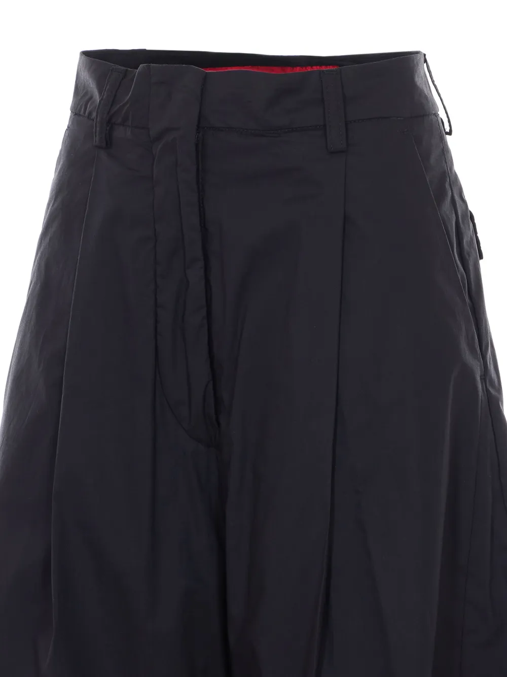 THELATEST Broek met wijde pijpen Zwart