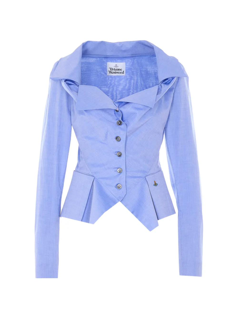 Asymmetric Button Up Shirt