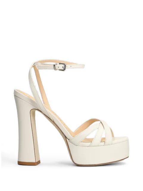 Chantal crossover-strap platform sandals