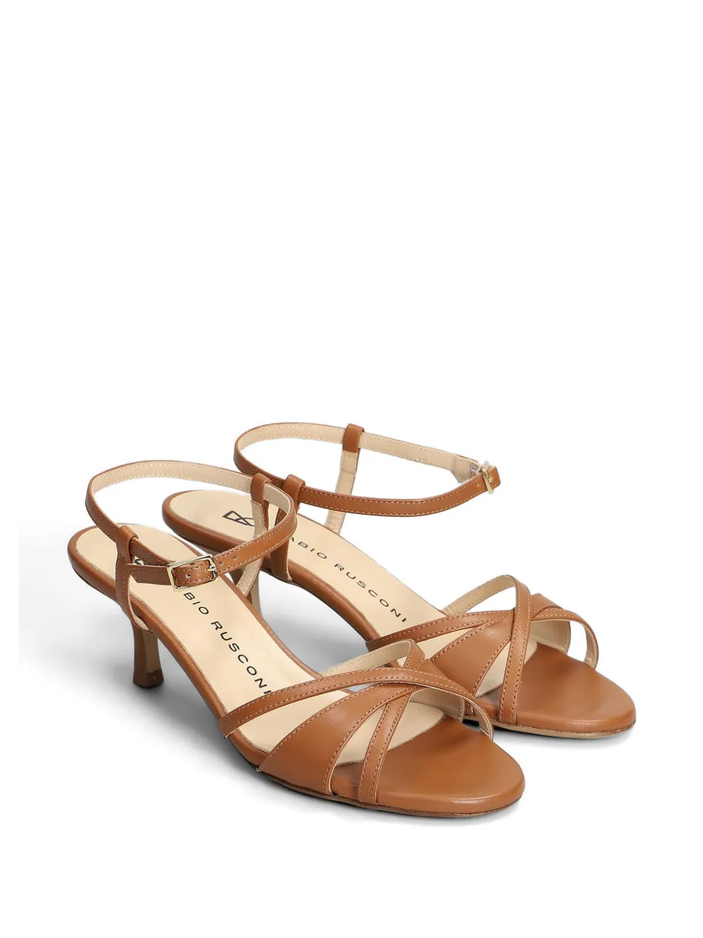 Fabio Rusconi crossover-strap buckle-fastening sandals Bruin