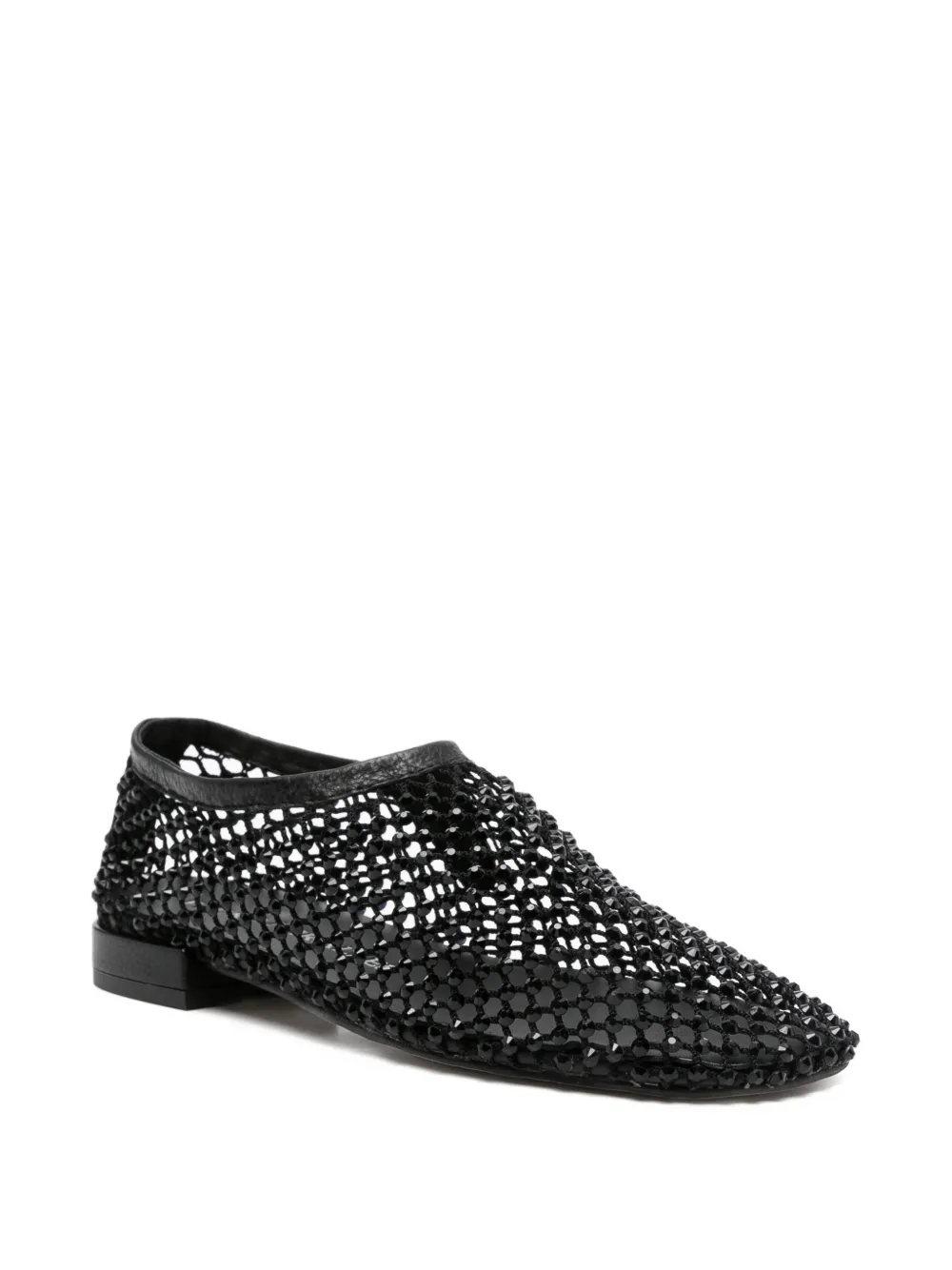 Pedro Miralles Zucaina mesh pumps verfraaid met kristallen Zwart