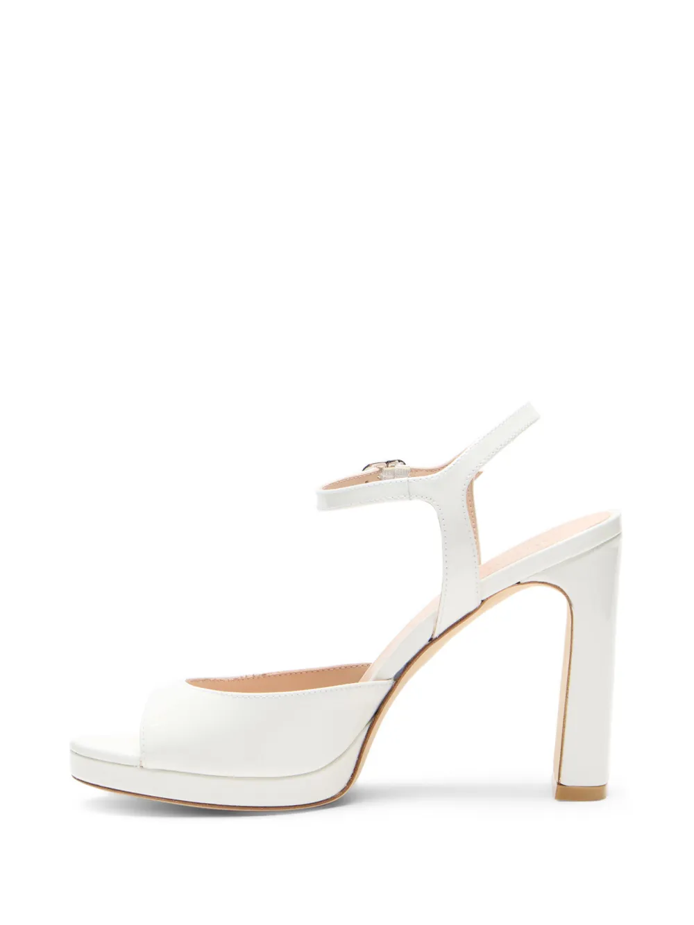 Stuart Weitzman Babette sandalen met enkelbandje Wit