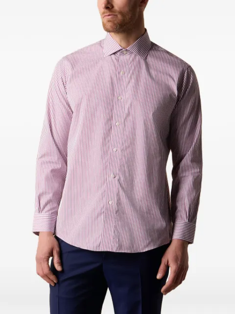 Brooks Brothers striped spread-collar shirt