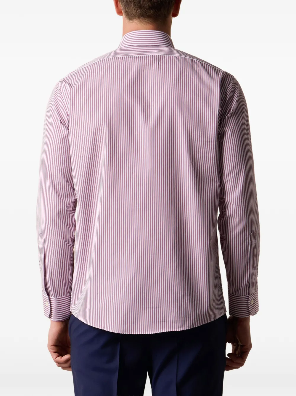 Brooks Brothers Gestreept overhemd Paars