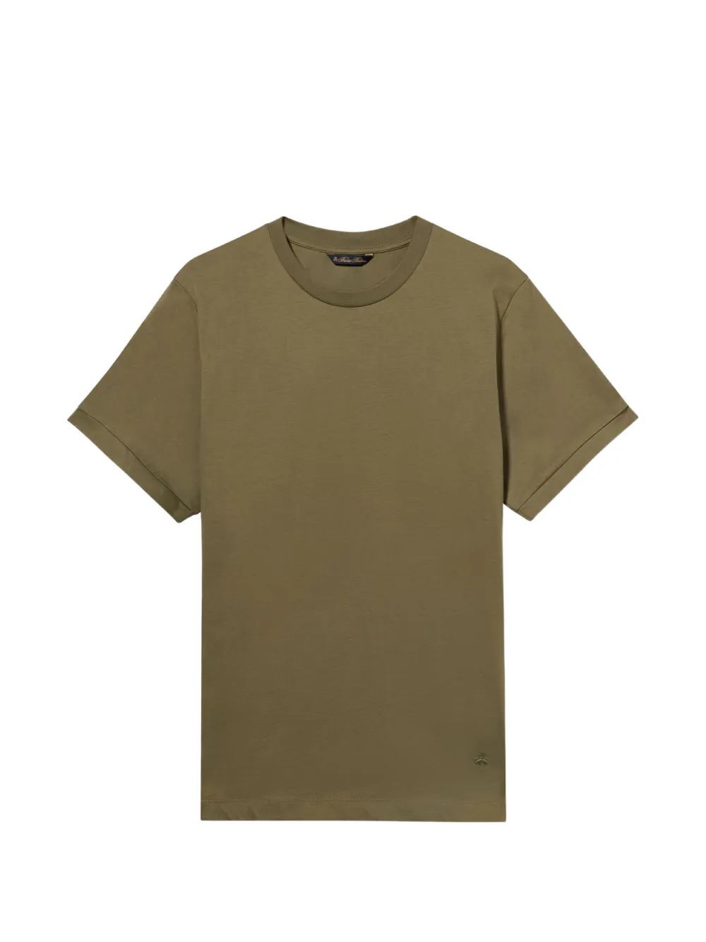 Brooks Brothers logo-embroidered cotton T-shirt - Verde