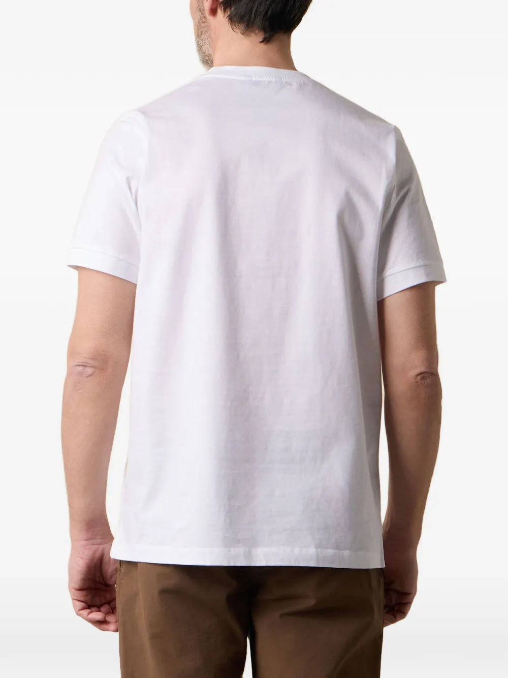 Brooks Brothers Katoenen T-shirt Wit