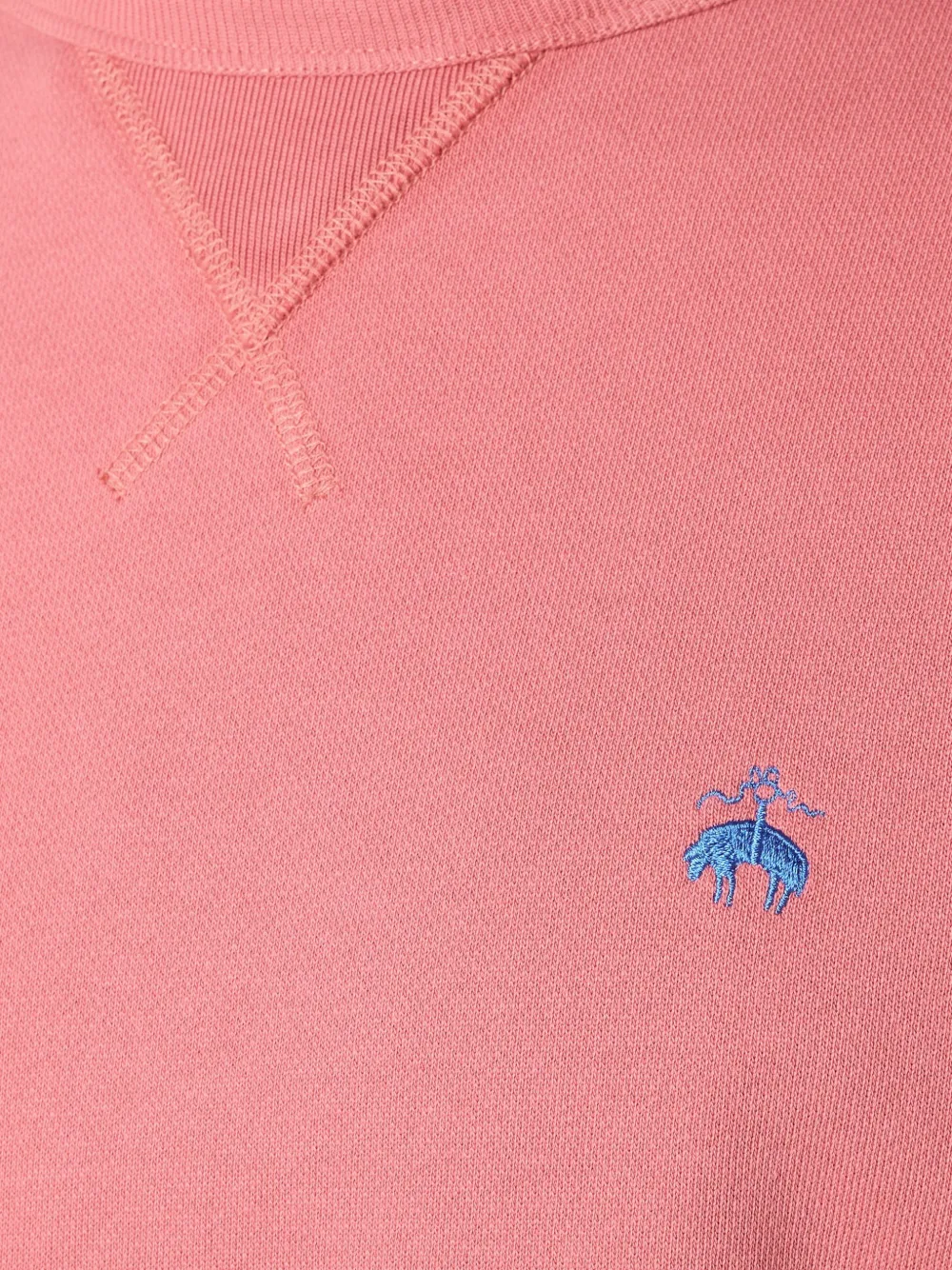 Brooks Brothers Sweater met geborduurd logo Roze