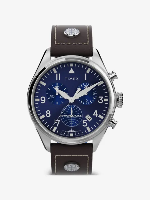 TIMEX reloj Chronograph de 42mm en colaboración con Pan Am