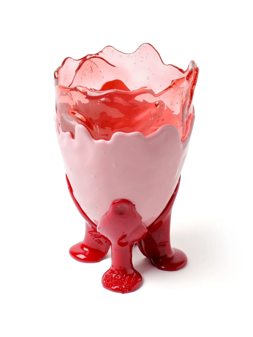 Gaetano Pesce two-tone vase - Rot