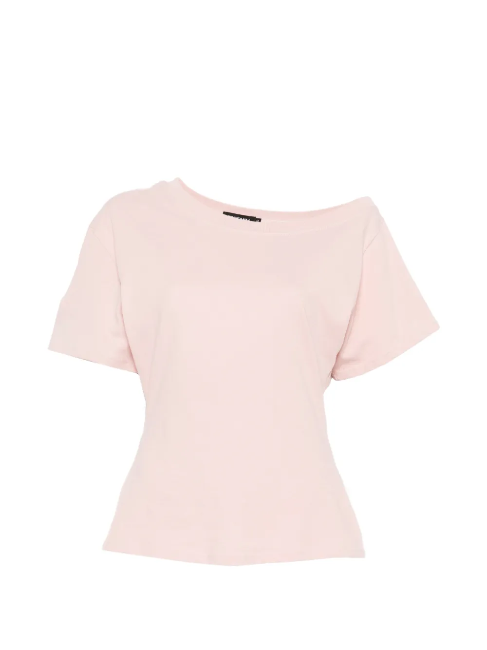 EB Denim Elena off-the-shoulder tee in soft pink