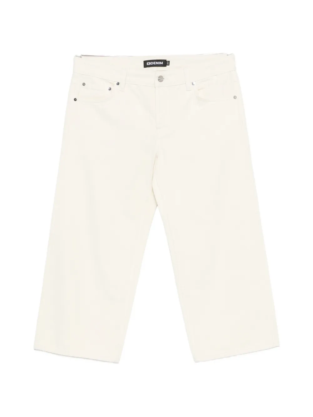 EB Denim low-rise cropped jeans - Toni neutri