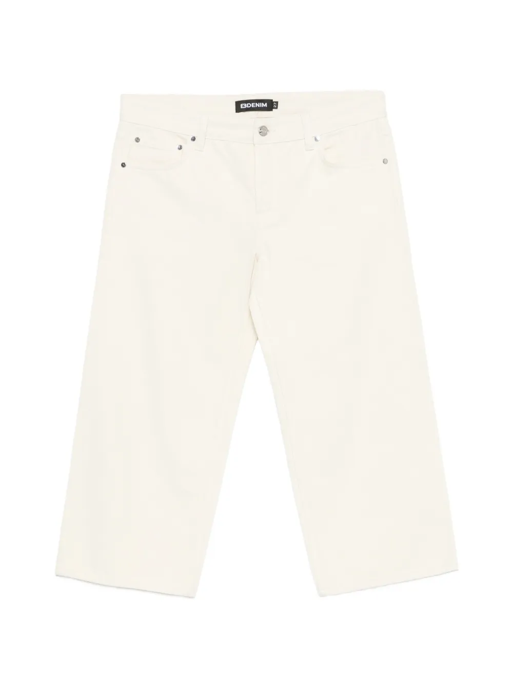 EB Denim low-rise cropped jeans - Toni neutri